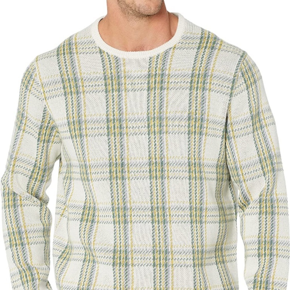 (1681) Goodthreads Men's Soft Cotton Crewneck Sweater NWT S